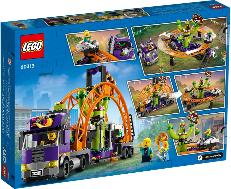 LEGO® City 60313 Il camion della giostra spaziale - vue 8
