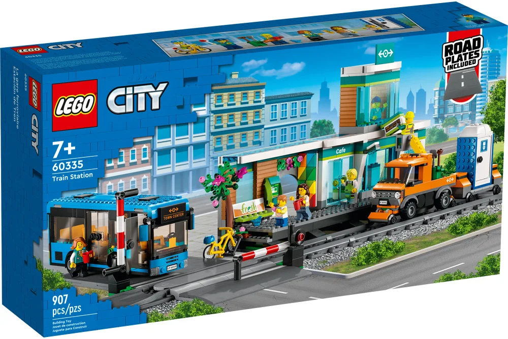 LEGO® City 60335 Stazione ferroviaria - vue 2