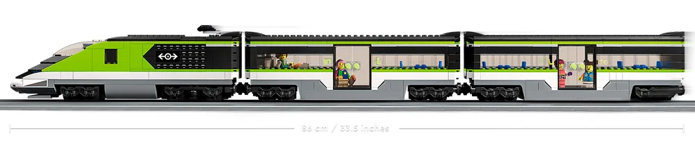 LEGO® City 60337 Treno passeggeri espresso - vue 9