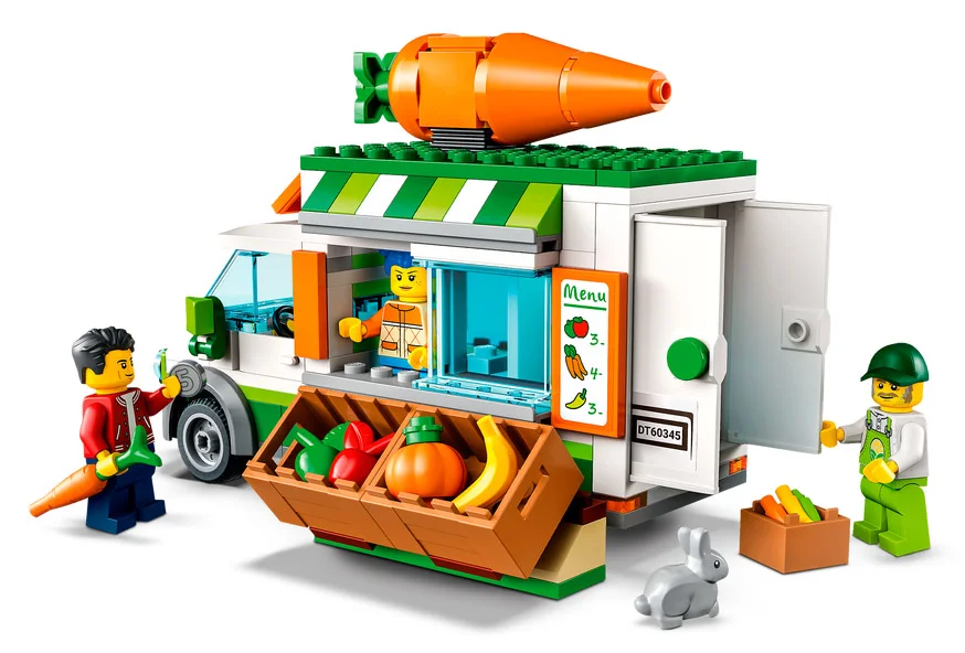 LEGO® City 60345 Il furgone del fruttivendolo - vue 4