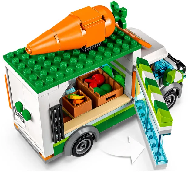 LEGO® City 60345 Il furgone del fruttivendolo - vue 6