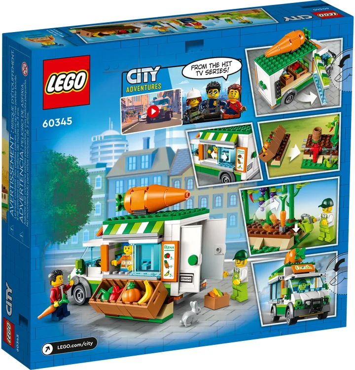LEGO® City 60345 Il furgone del fruttivendolo - vue 8