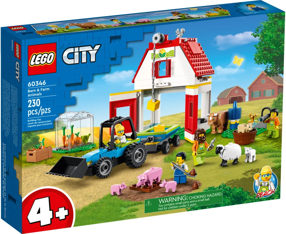 LEGO® City 60346 Fienile e animali da fattoria - vue 2