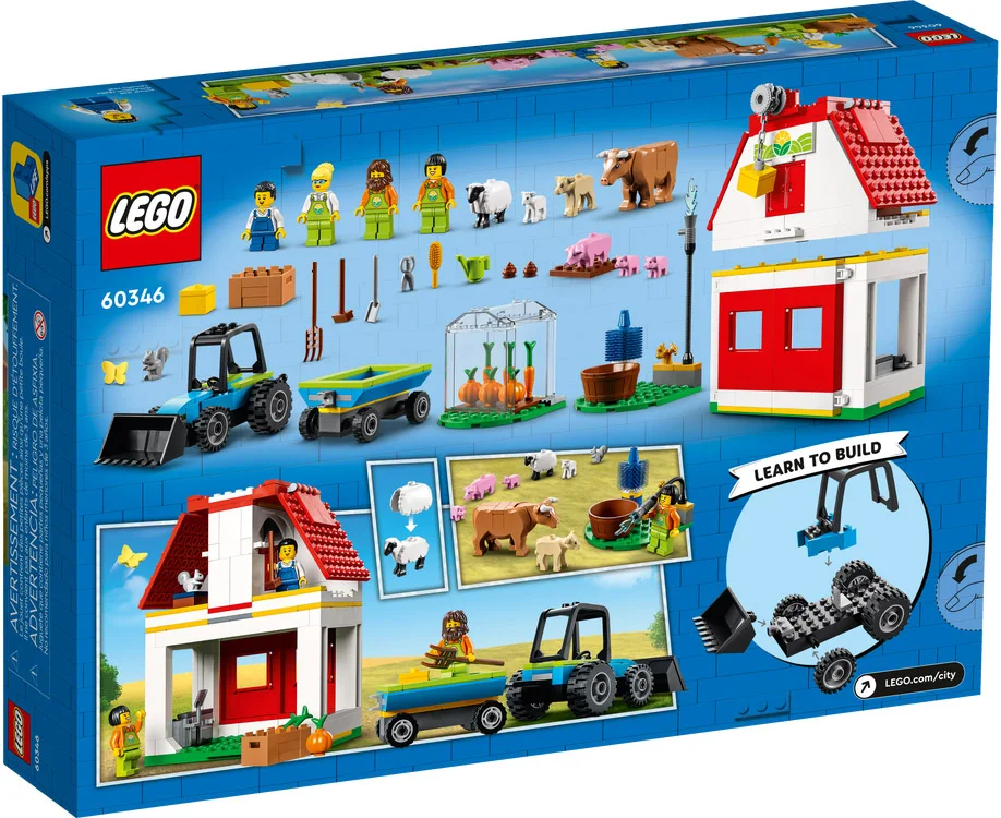 LEGO® City 60346 Fienile e animali da fattoria - vue 8