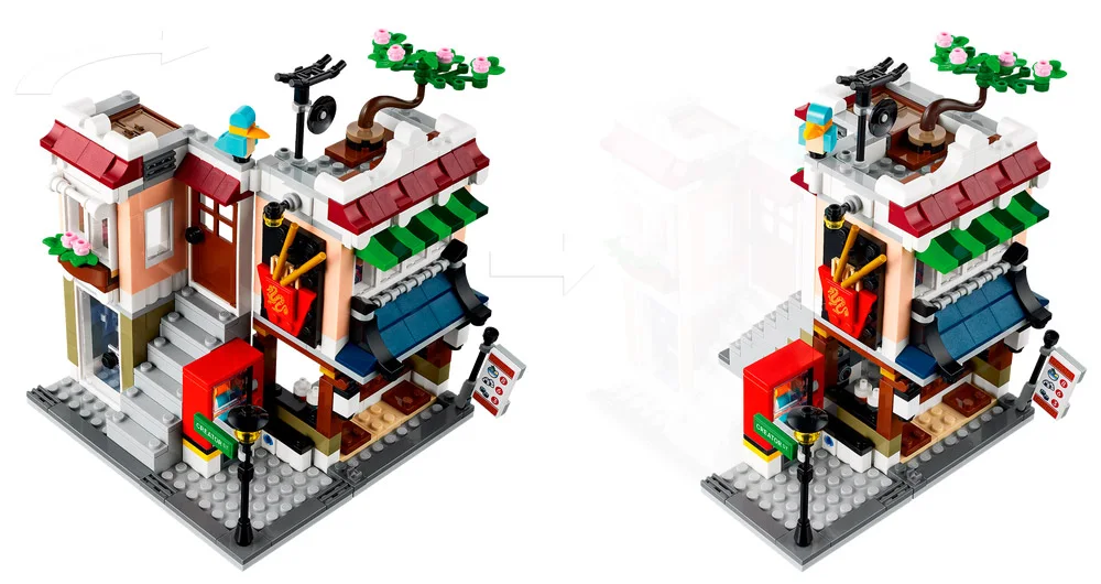 LEGO® Creator 31131 Ristorante Noodle cittadino - vue 9