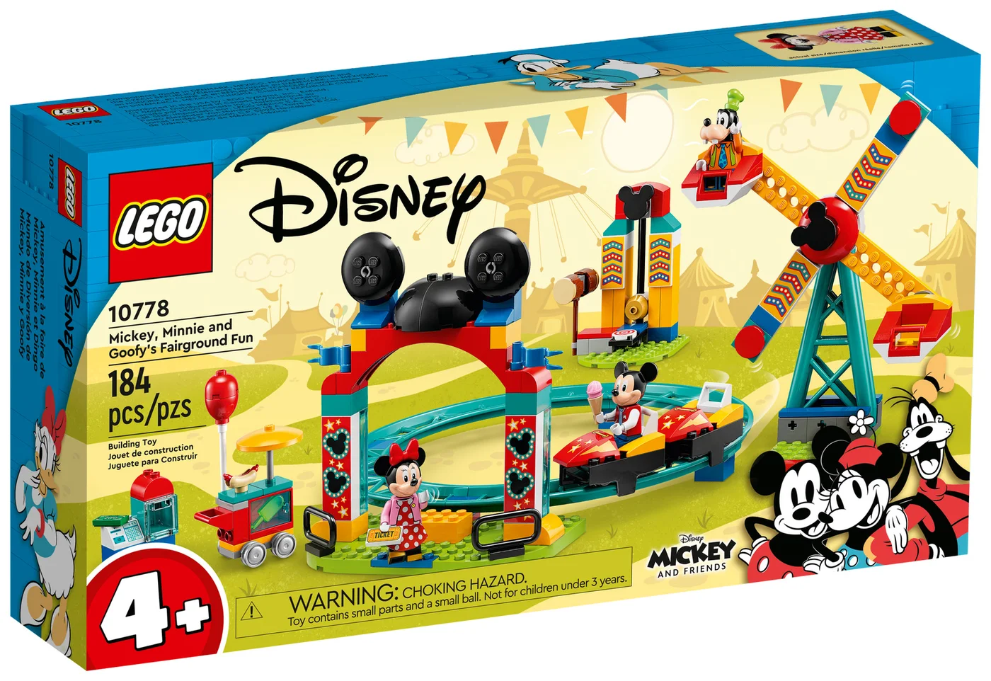 LEGO® Disney 10778 Il luna park di Topolino, Minnie e Pippo - vue 2