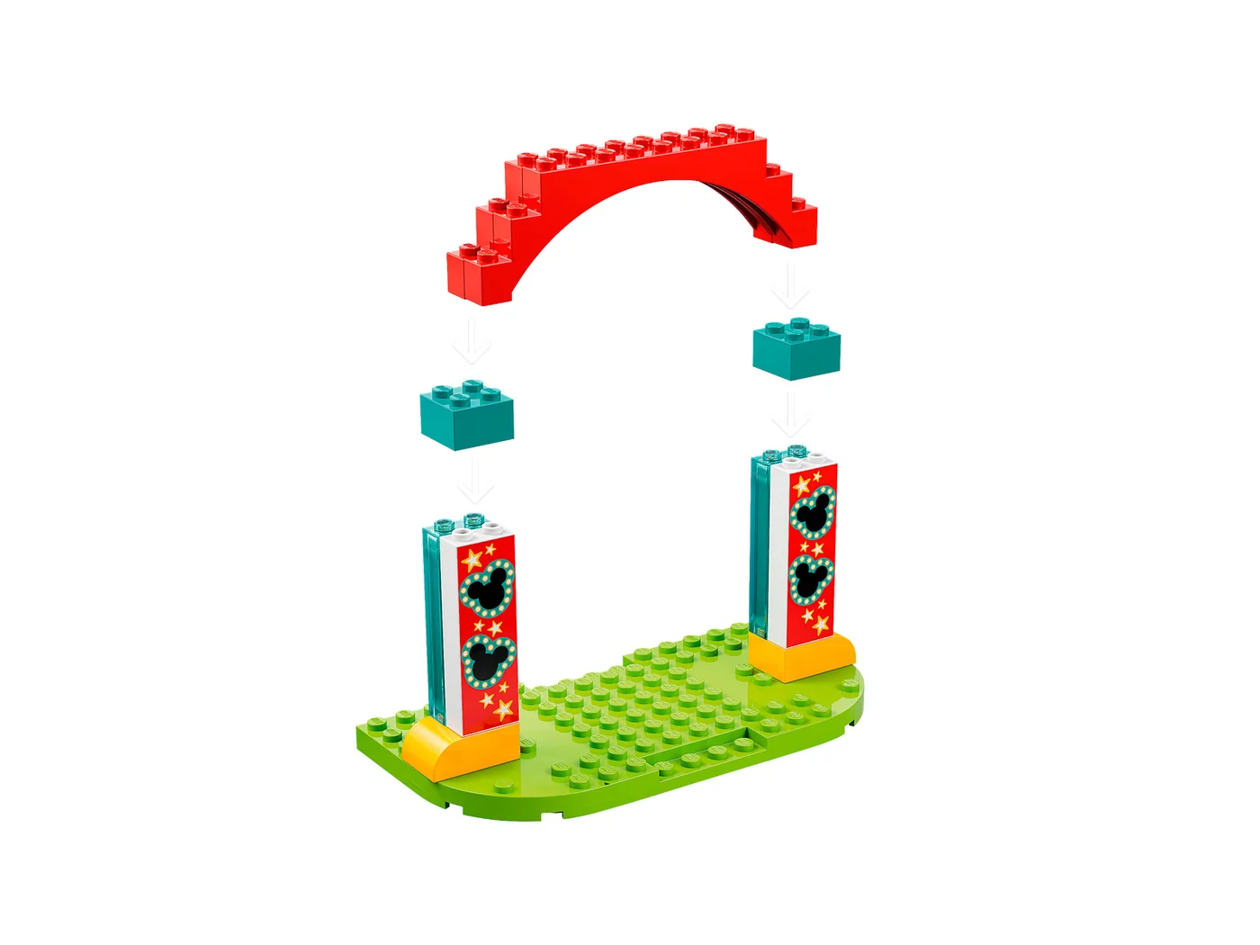 LEGO® Disney 10778 Il luna park di Topolino, Minnie e Pippo - vue 6