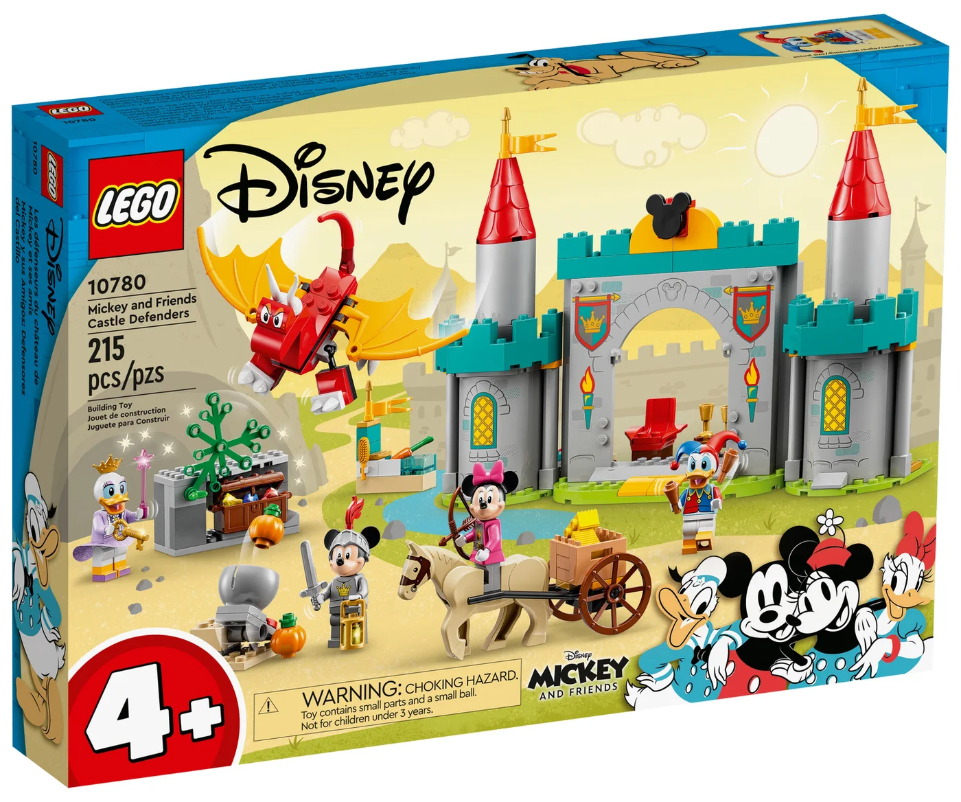 LEGO® Disney 10780 Topolino e i suoi amici Paladini del castello - vue 2
