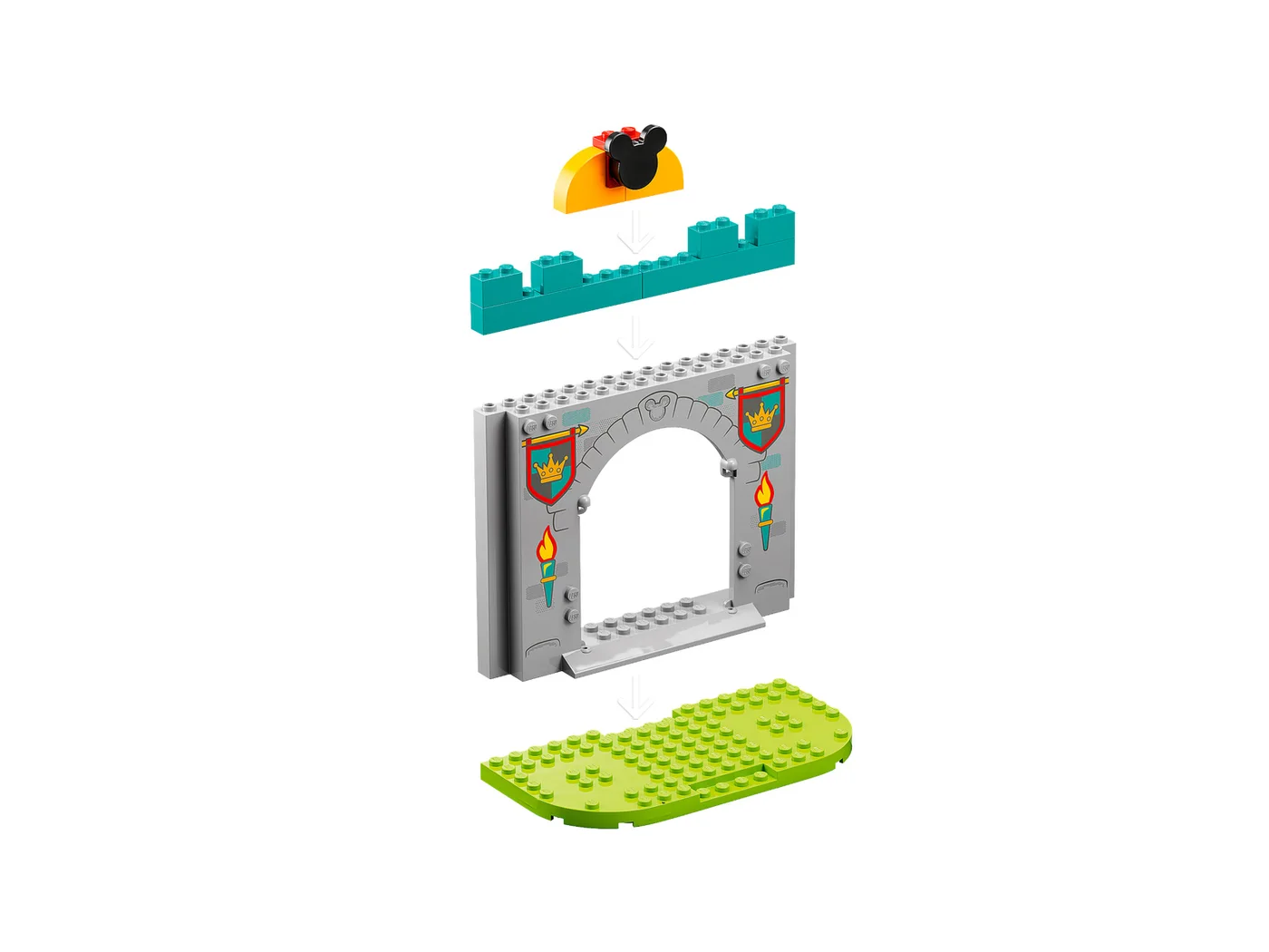 LEGO® Disney 10780 Topolino e i suoi amici Paladini del castello - vue 6