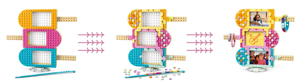 LEGO® DOTS 41956 Cornici e braccialetto – Gelato - vue 3
