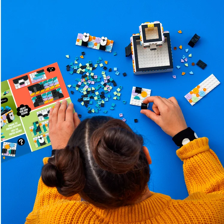 LEGO® DOTS 41959 Il Simpatico Panda portaoggetti - vue 8
