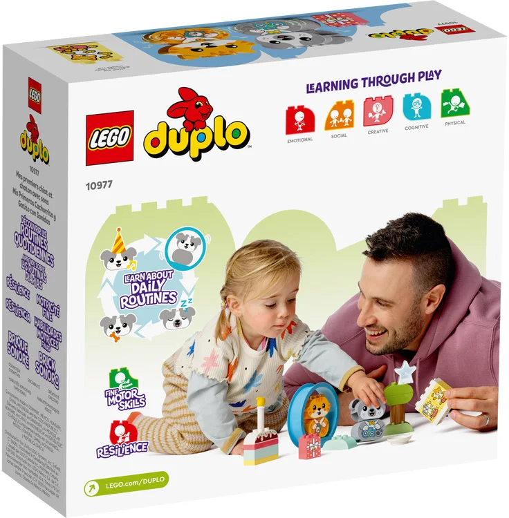 LEGO® Duplo 10977 Il mio primo cagnolino e gattino con suoni - vue 5