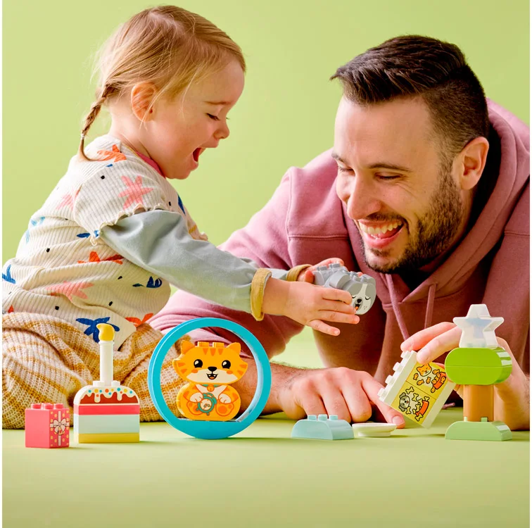 LEGO® Duplo 10977 Il mio primo cagnolino e gattino con suoni - vue 6