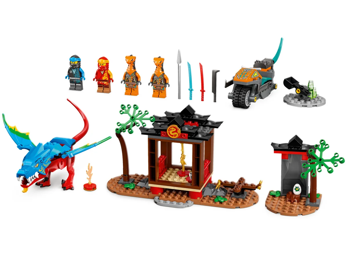 LEGO® Ninjago 71759 Il tempio del Ninja dragone - vue 3