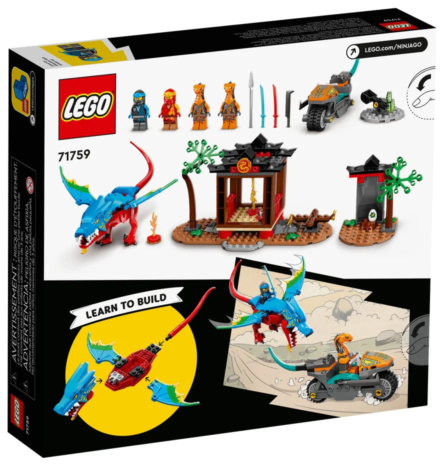 LEGO® Ninjago 71759 Il tempio del Ninja dragone - vue 6