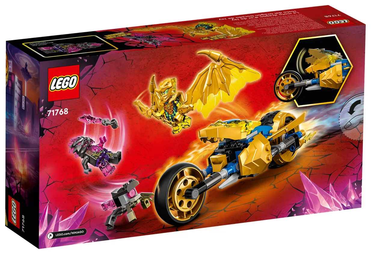 LEGO® Ninjago 71768 Moto Drago d’Oro di Jay - vue 6