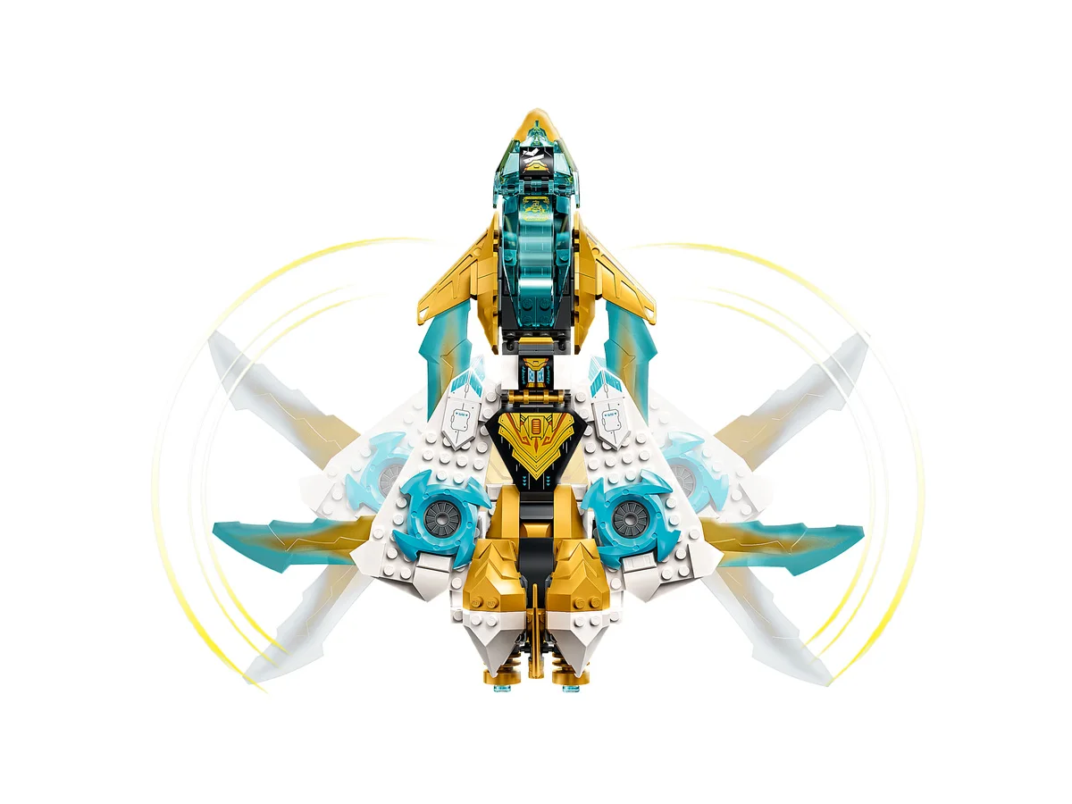 LEGO® Ninjago 71770 Il jet dragone d’oro di Zane - vue 4