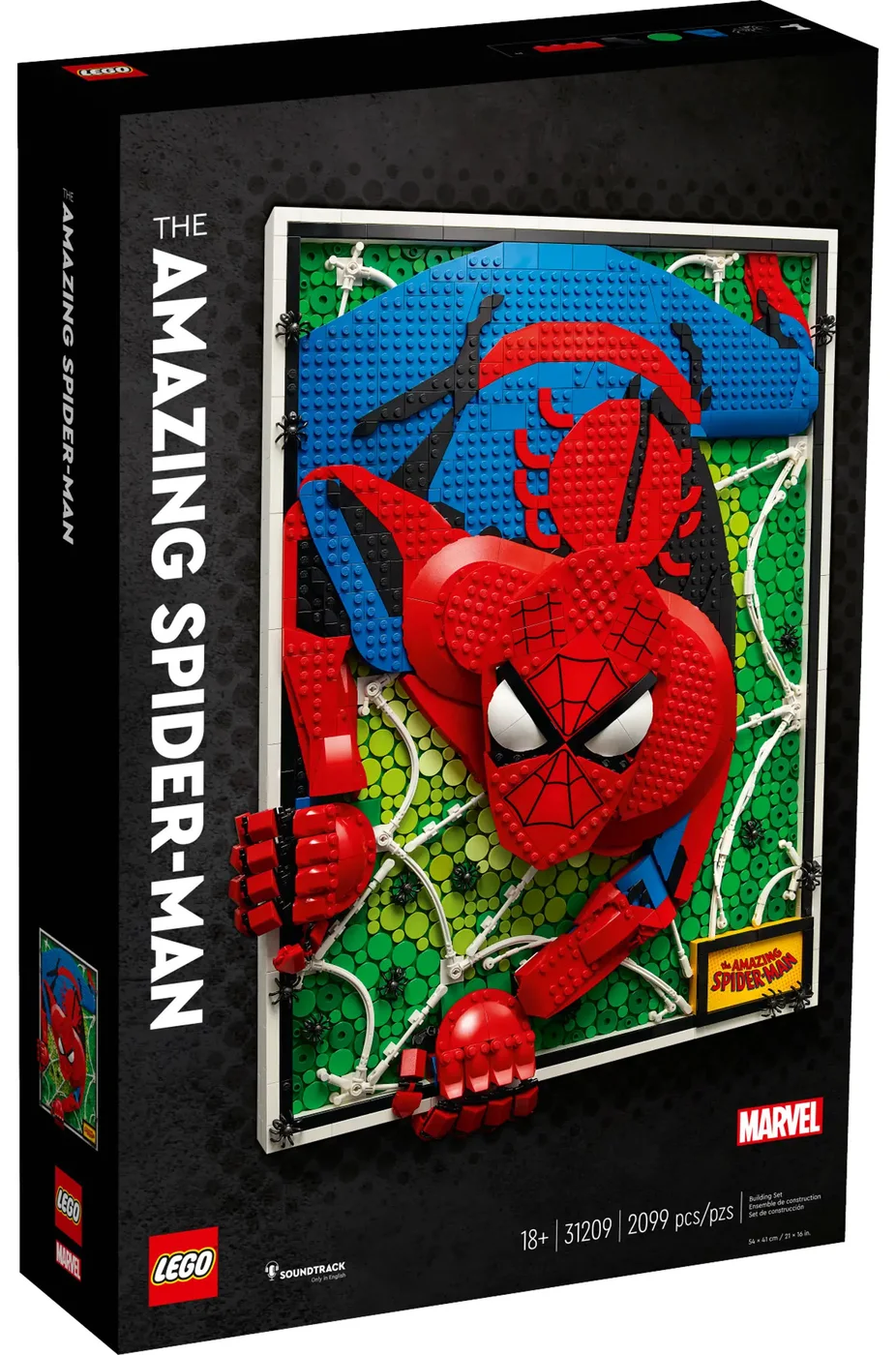 LEGO® Art 31209 The Amazing Spider-Man - vue 2