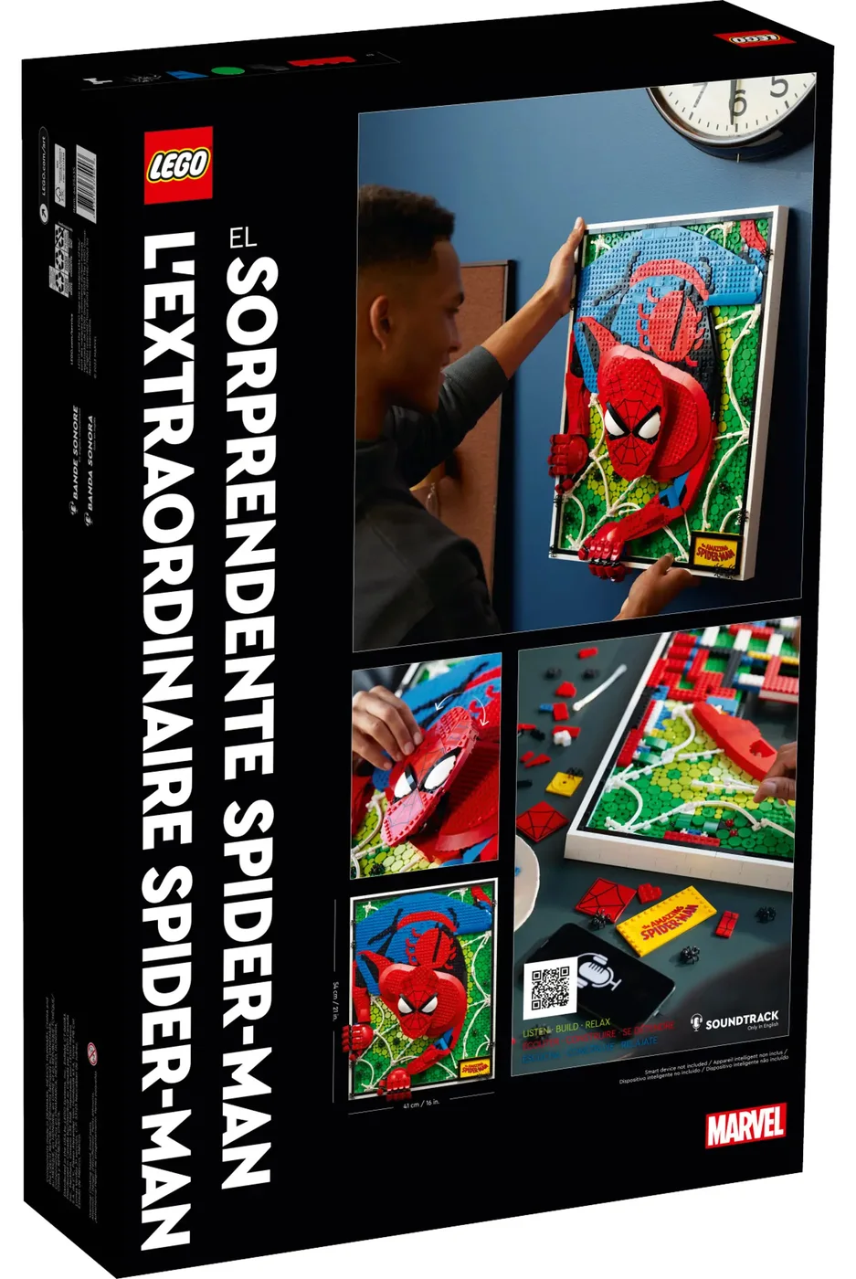 LEGO® Art 31209 The Amazing Spider-Man - vue 4
