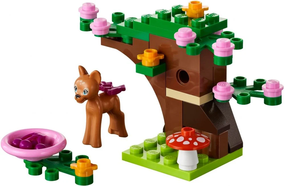 LEGO Friends 41023 La Foresta del Cerbiatto - vue 2