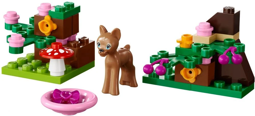 LEGO Friends 41023 La Foresta del Cerbiatto - vue 4