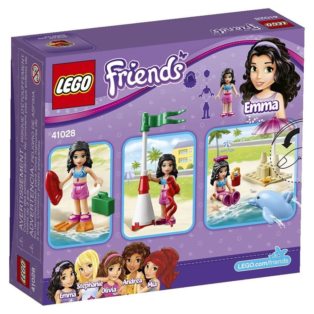 LEGO Friends 41028 La Postazione da Bagnina di Emma - vue 2