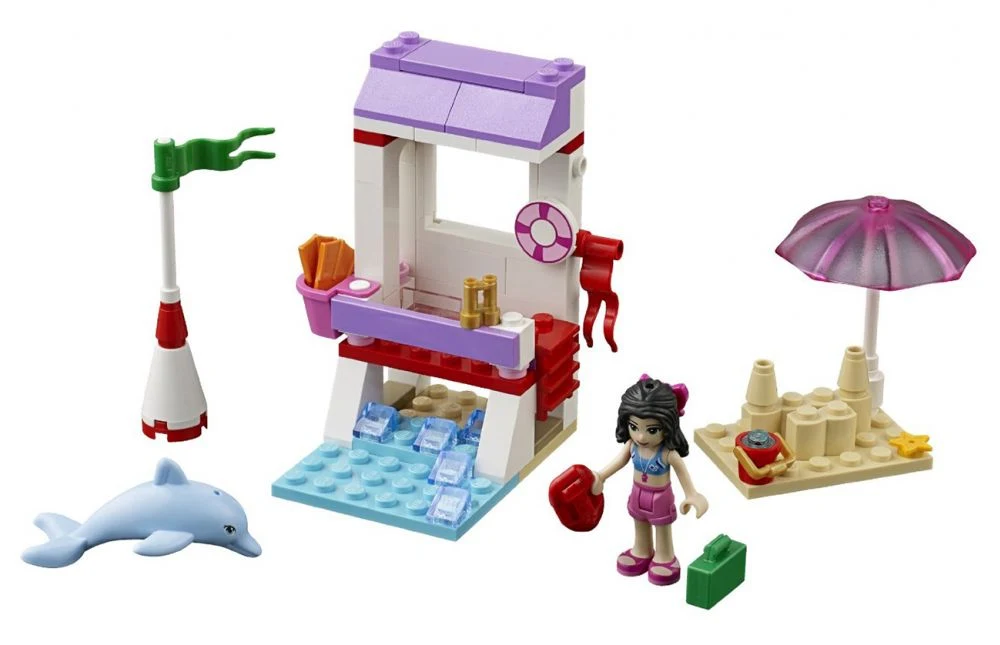 LEGO Friends 41028 La Postazione da Bagnina di Emma - vue 3