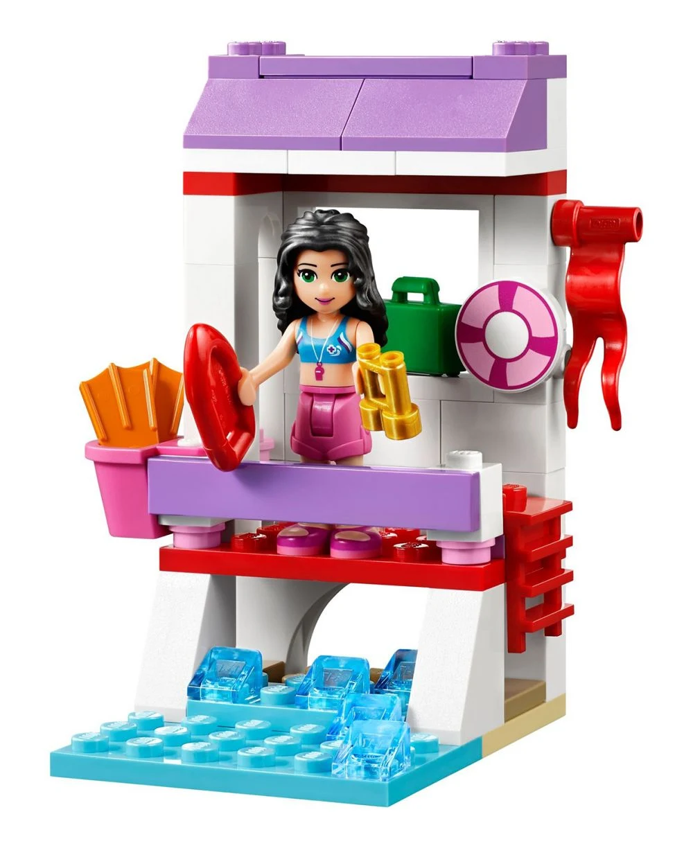 LEGO Friends 41028 La Postazione da Bagnina di Emma - vue 4
