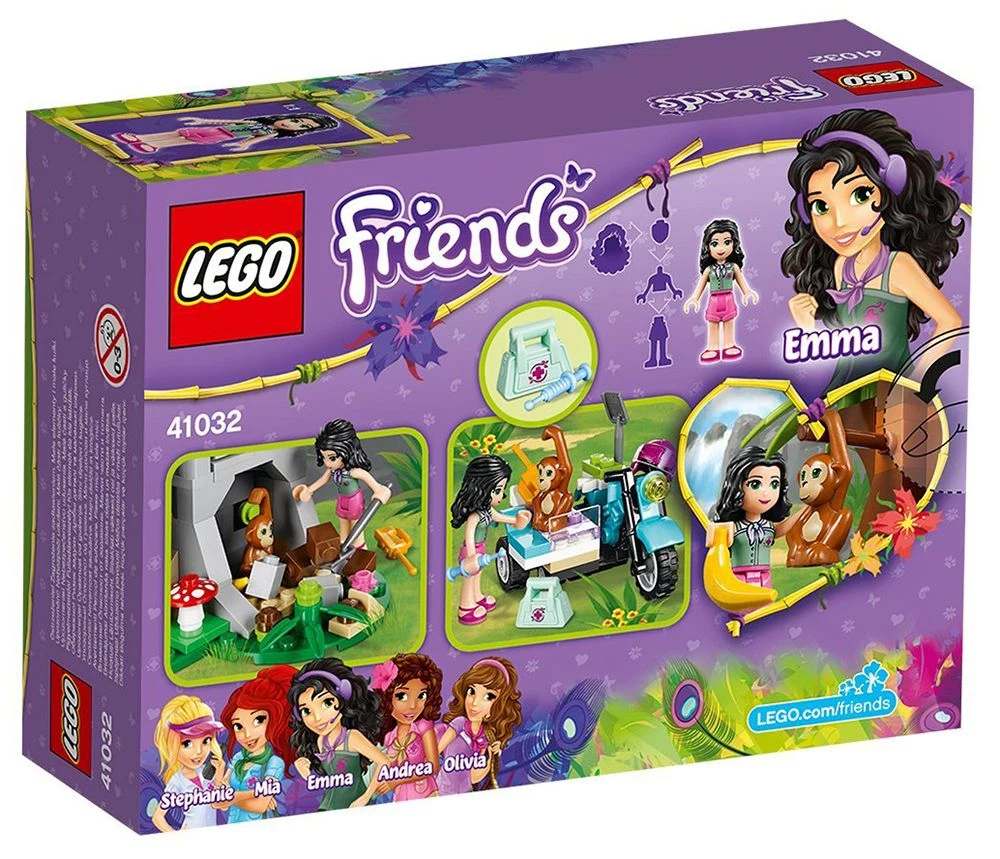 LEGO Friends 41032 Pronto Intervento Giungla - vue 2