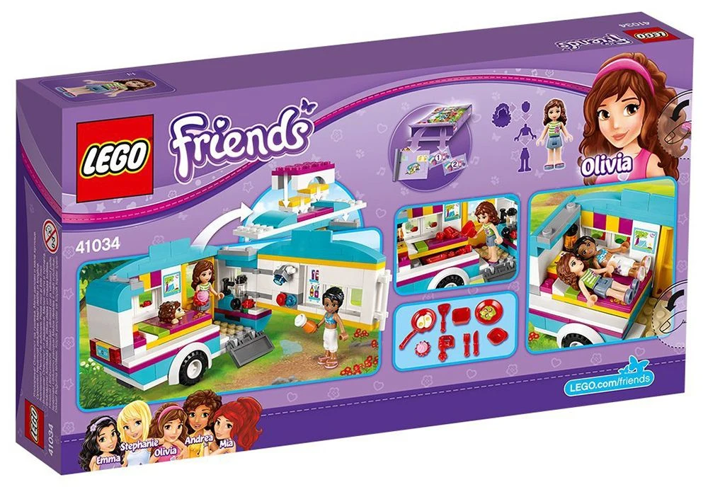 LEGO Friends 41034 Caravan Estivo - vue 2