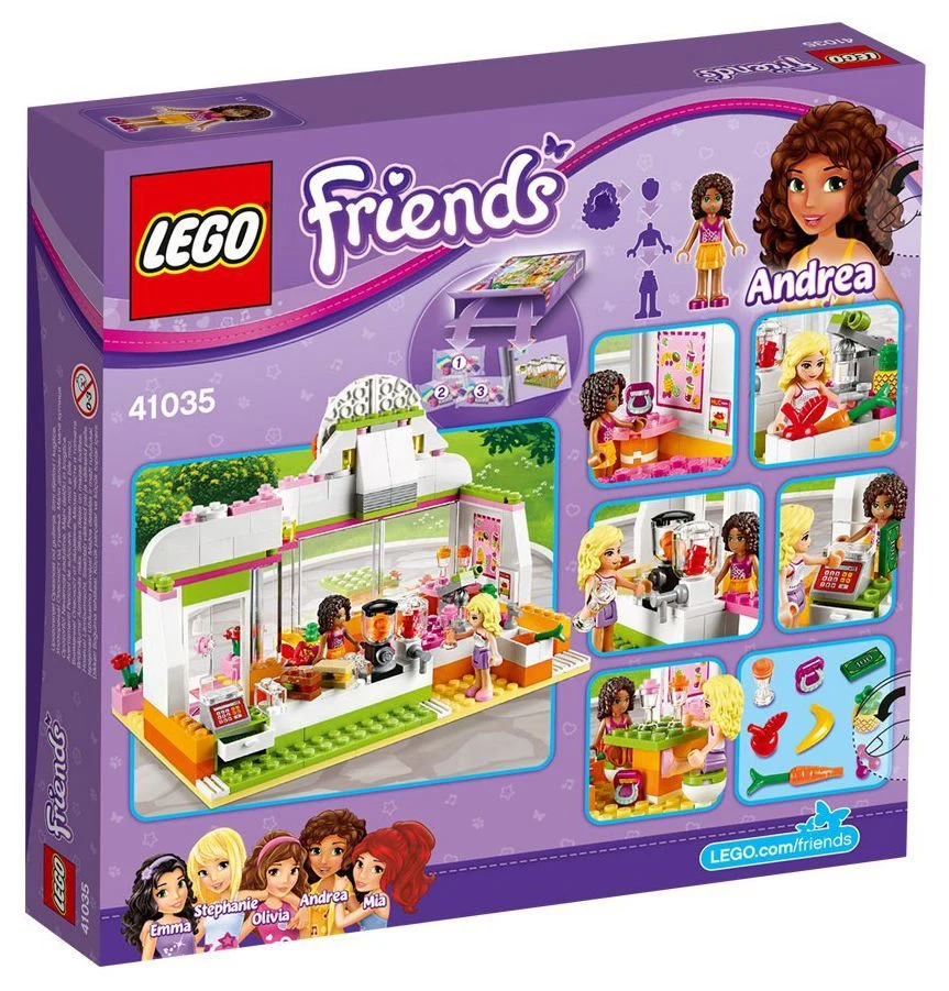 LEGO Friends 41035 Il Bar dei Frullati di Heartlake - vue 2