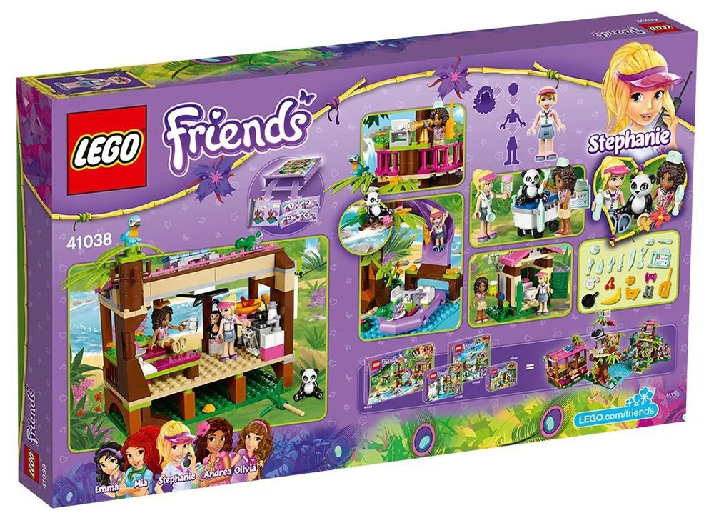 LEGO Friends 41038 Base di Soccorso Tropicale - vue 2