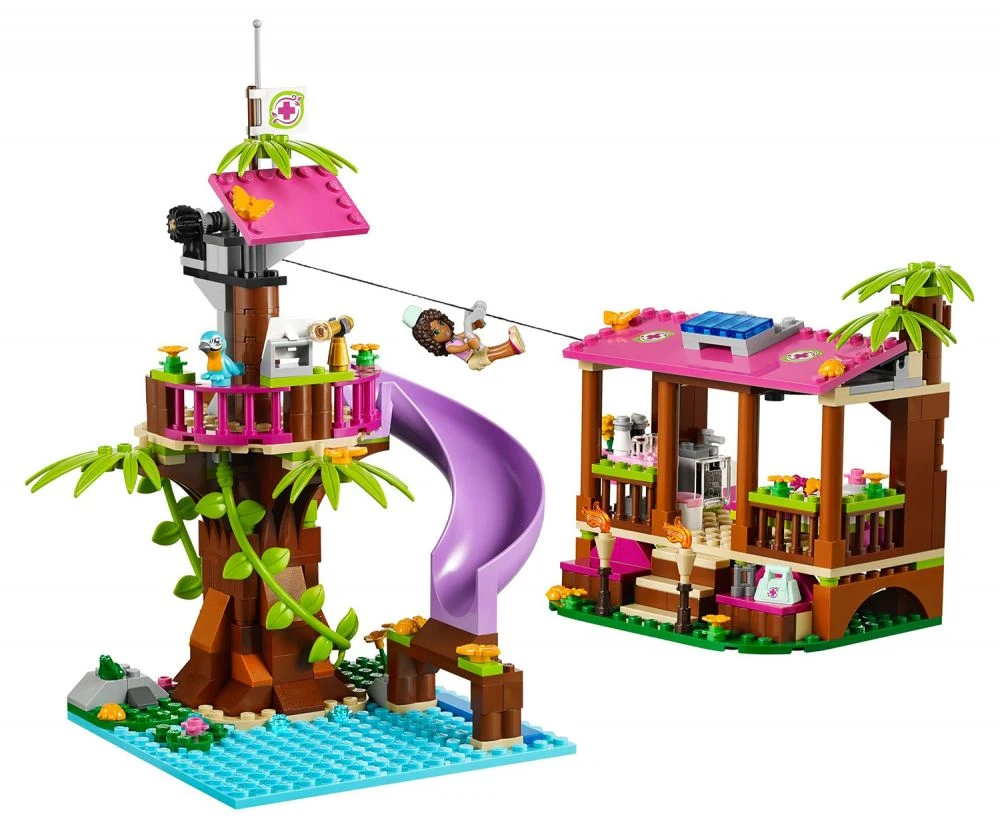 LEGO Friends 41038 Base di Soccorso Tropicale - vue 4