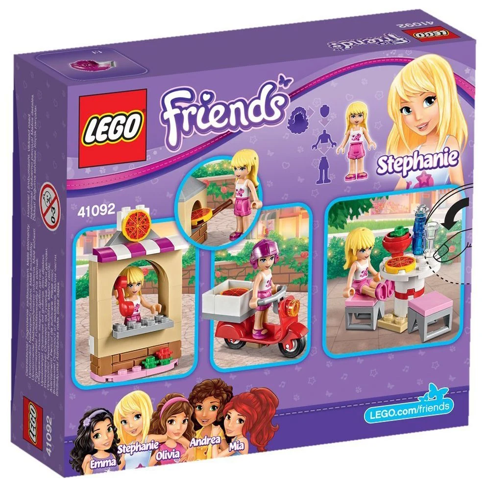 LEGO® Friends 41092 La Pizzeria di Stephanie - vue 2