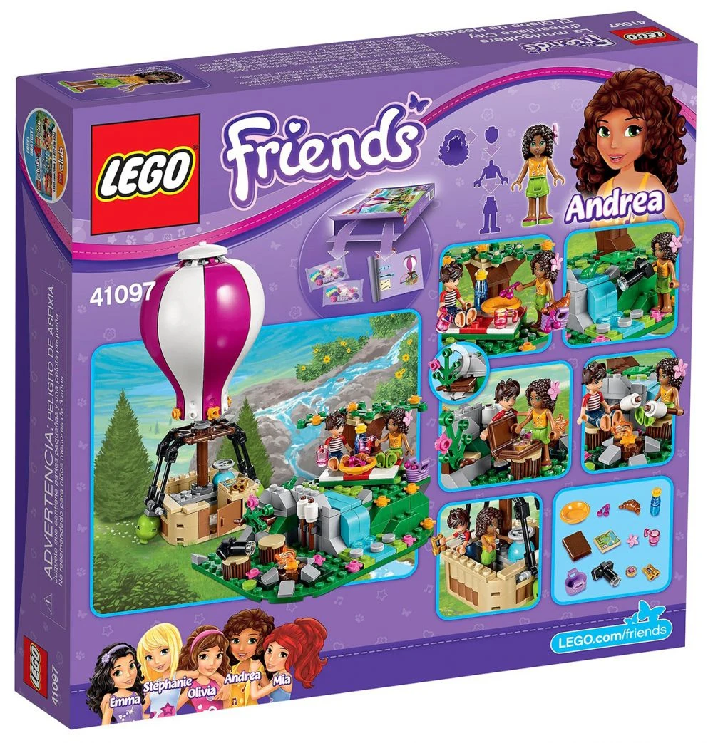 LEGO® Friends 41097 La Mongolfiera di Heartlake - vue 2