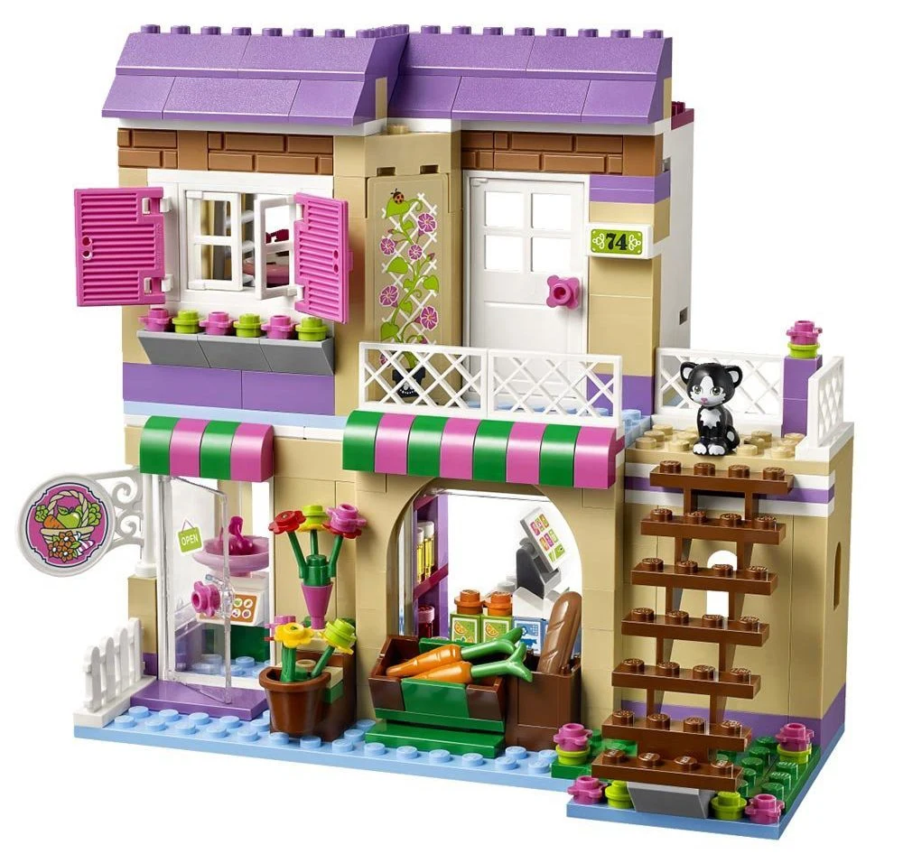 LEGO® Friends 41108 Il Mercato Alimentare di Heartlake - vue 5