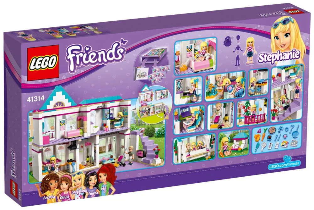LEGO® Friends 41314 La Casa di Stephanie - vue 2