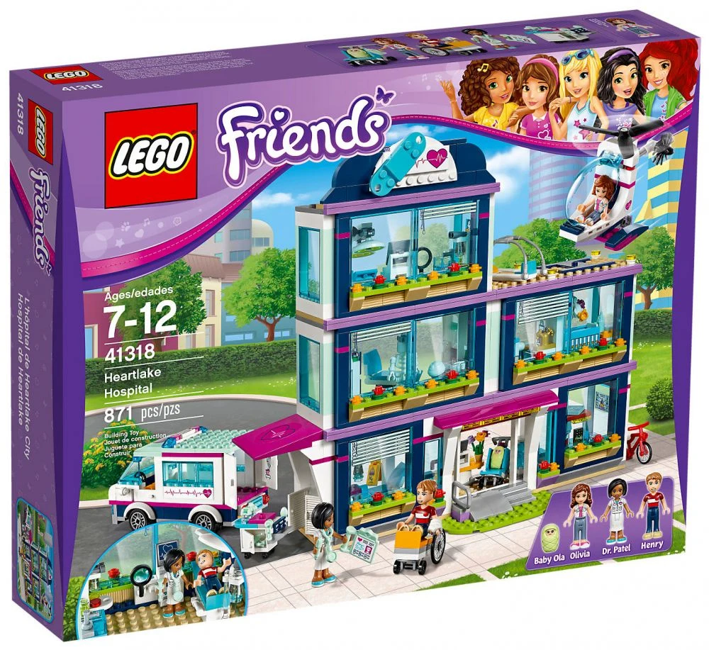 LEGO® Friends 41318 L’ospedale di Heartlake - vue 2