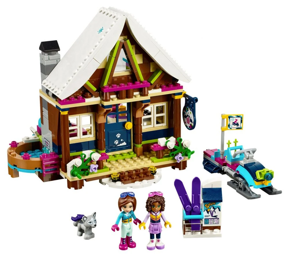 LEGO® Friends 41323 Lo Chalet del Villaggio Invernale - vue 2