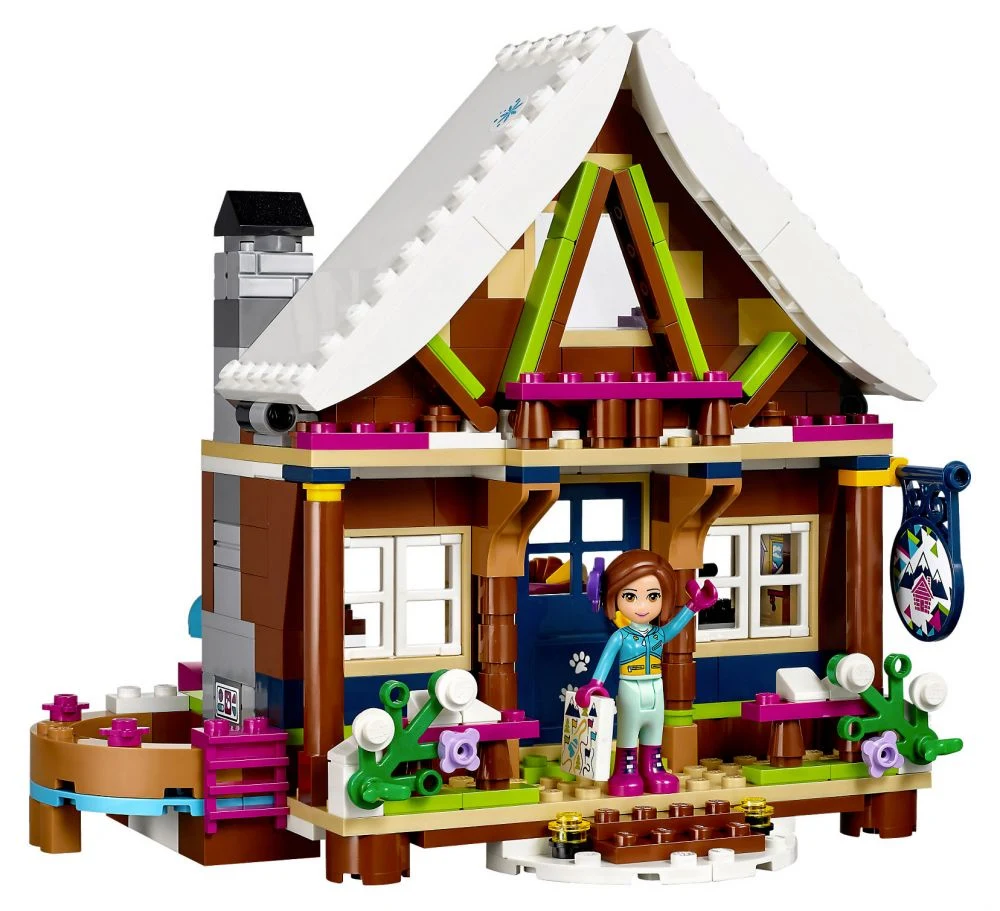 LEGO® Friends 41323 Lo Chalet del Villaggio Invernale - vue 3