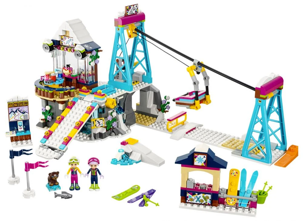 LEGO® Friends 41324 Lo Ski Lift del Villaggio Invernale - vue 2