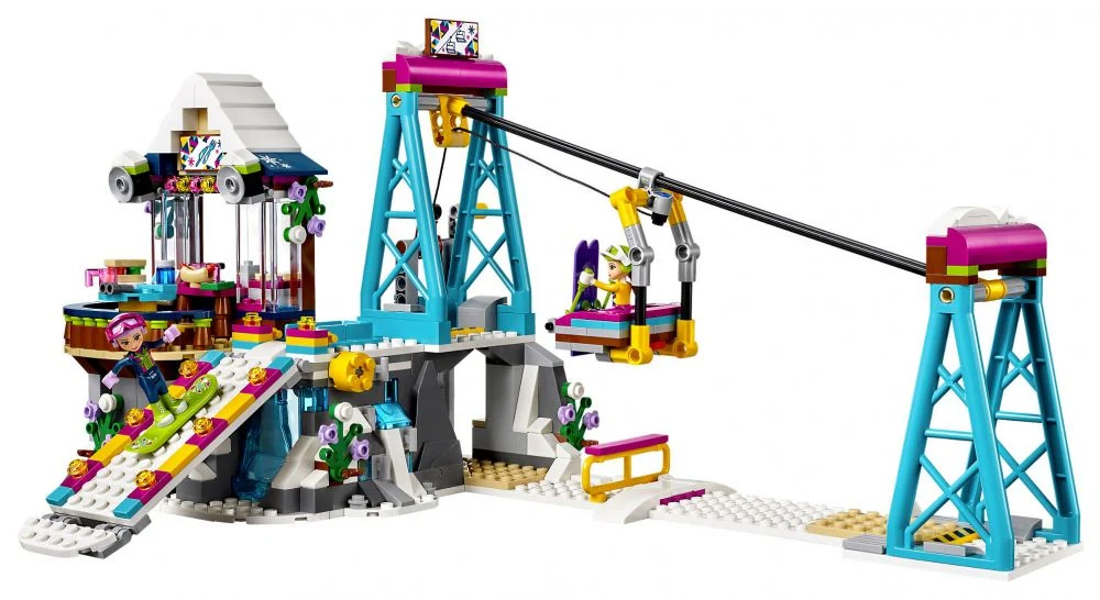 LEGO® Friends 41324 Lo Ski Lift del Villaggio Invernale - vue 3