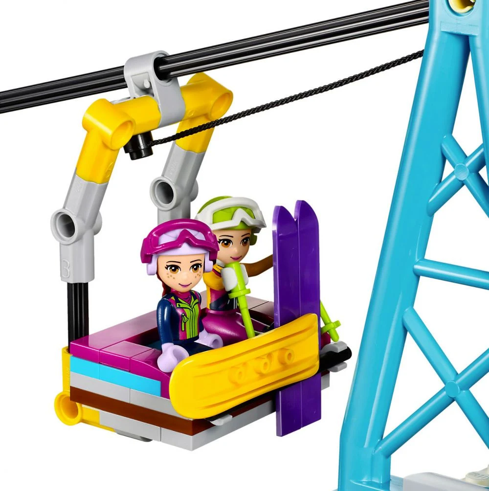 LEGO® Friends 41324 Lo Ski Lift del Villaggio Invernale - vue 4