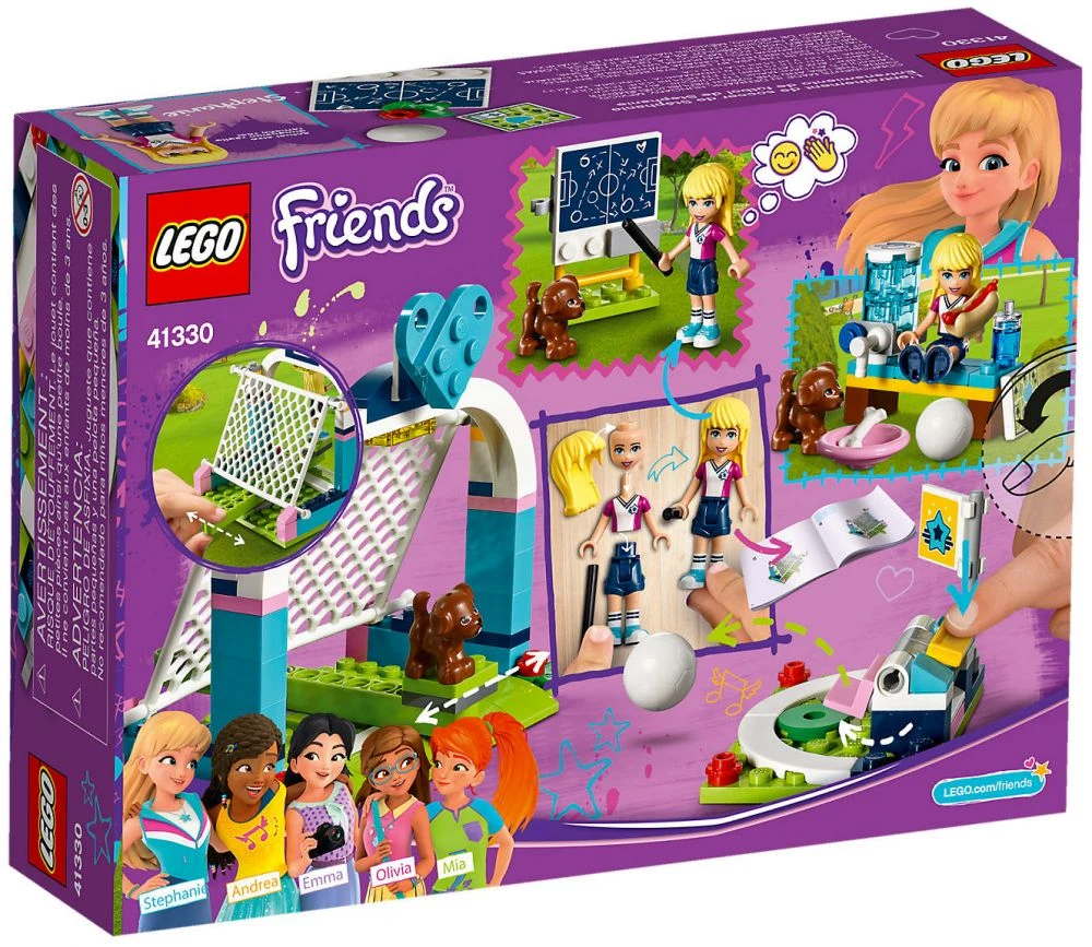 LEGO® Friends 41330 L’allenamento di Calcio di Stephanie - vue 2