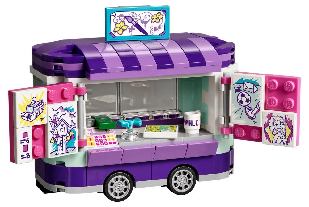 LEGO® Friends 41332 Lo Stand dell’Arte di Emma - vue 5