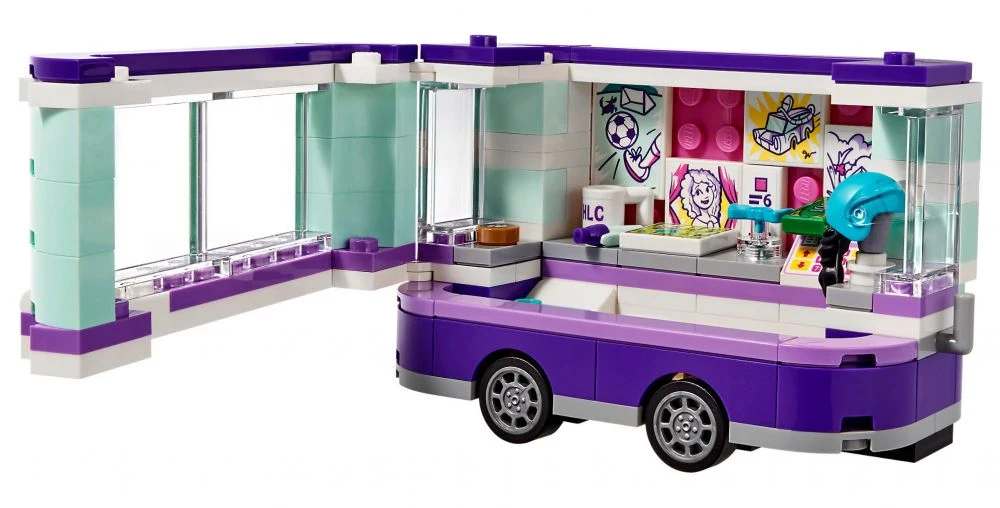 LEGO® Friends 41332 Lo Stand dell’Arte di Emma - vue 6
