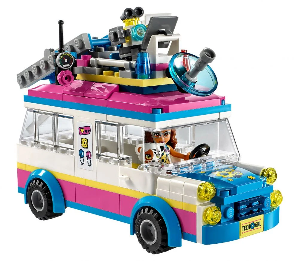 LEGO® Friends 41333 Il Veicolo delle Missioni di Olivia - vue 5