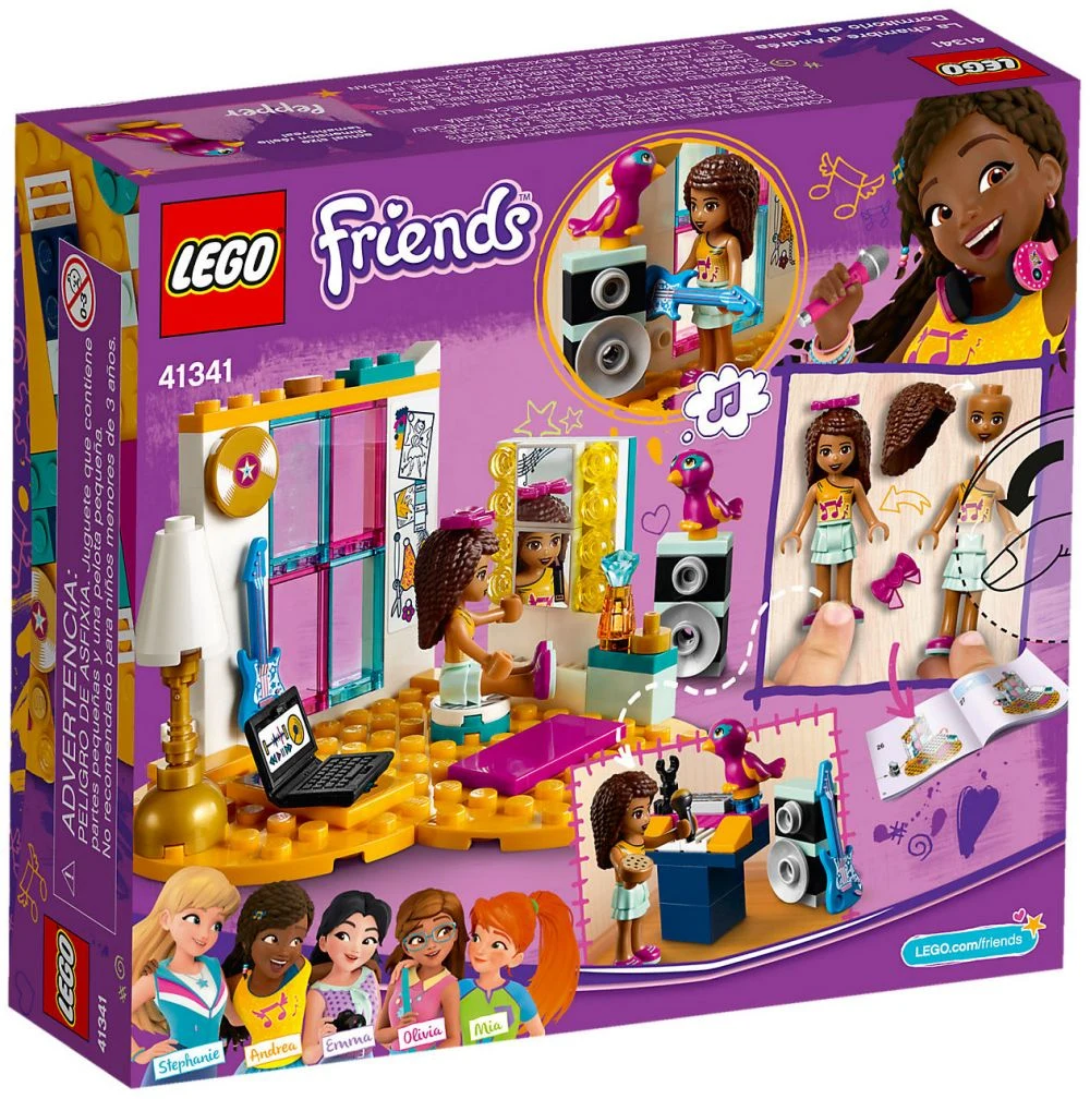 LEGO® Friends 41341 La Cameretta di Andrea - vue 5