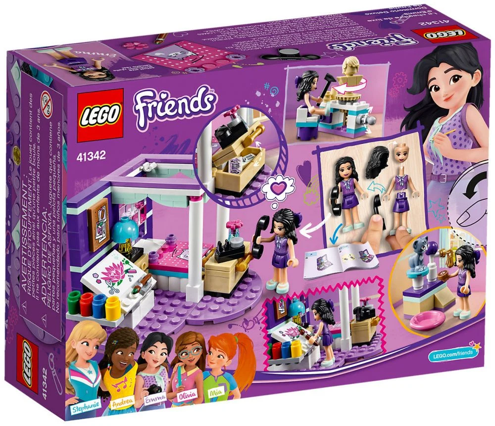 LEGO® Friends 41342 La Cameretta di Mia - vue 5