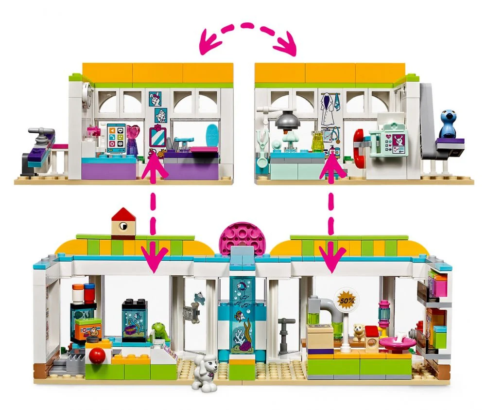 LEGO® Friends 41345 Il Centro degli Animali Domestici di Heartlake City - vue 5